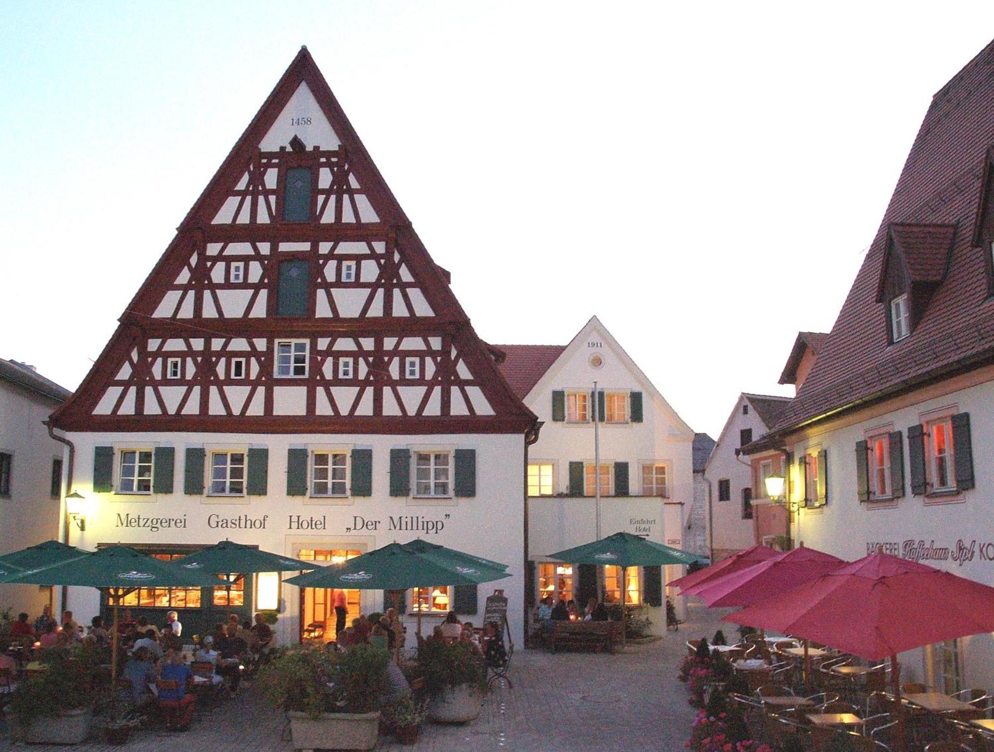 Metzgerei Gasthof Romantik Hotel Der Millipp Beilngries Exterior foto